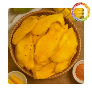 Mangue séchée douce et épicée avec du sel et du chili, prête à manger, collation de fruits tropicaux |   Origine du Vietnam |   Étiquette OEM - Product Image 2