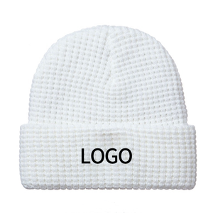 2026 Custom Unisex Adult Beanie Hats 100% Acrylic Character Style Solid <b>Pattern</b> Adjustable Fit Embroidery Decoration - Product Image 3