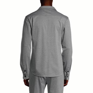 Veste chemise polaire vintage pour homme Veste chemise en flanelle doublée épaisse à carreaux Veste en flanelle avec patch en daim Veste pour homme - Product Image 6
