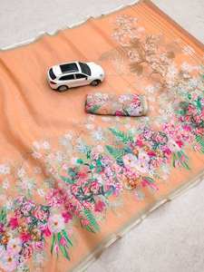 Sarees pour femmes de qualité supérieure de FULPARI nouveau Shari indien au design fantaisie pour les vêtements de fête et de mariage vêtements indiens et pakistanais - Product Image 2