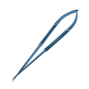 Tijeras Microquirúrgicas de Acero Inoxidable de Alta Calidad, 21 cm, Rectas, Juego de Instrumentos Neuroquirúrgicos de Precisión, Manuales - Product Image 1