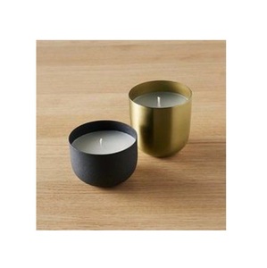 Gamme exclusive de pots à bougies en métal avec et sans couvercle pour la décoration de la maison pots à bougies vides fantaisie pots à bougies en cire - Product Image 1
