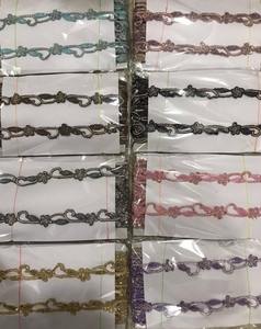 Superior Finish Embroidery Lace with Light Material Stylish Flower Pattern Good for Sewing Craft Project and Clothing Decoration - Product Image 2