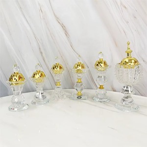 Quemador de incienso árabe directo de fábrica, quemador de incienso de Metal y vidrio de Oriente Medio DE LA India, recién llegado, quemador de incienso al por mayor - Product Image 5