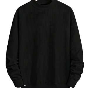 เสื้อสเวตเชิ้ตโอเวอร์ไซส์ผ้าฝ้าย 100% คุณภาพสูง น้ำหนักเบา สำหรับผู้ชาย แบบขายส่ง ปักลาย แขนยาว - Product Image 1