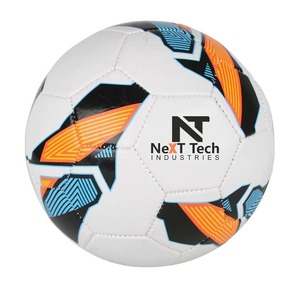 Balón de entrenamiento de fútbol de Next Tech Industries, material de PU para fines de entrenamiento con diseño personalizado y logotipo personalizado - Product Image 1