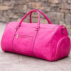 户外防水定制标志行李袋最佳皮革耐用行李袋包