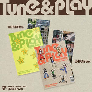 [SET] TUIDE - TUNE & PLAY อัลบั้ม EP ชุดที่ 1 ฉบับโฟโต้บุ๊ค 2 เล่ม + อัลบั้ม WEVERSE 2 เล่ม - Product Image 1