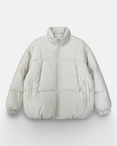 Chaqueta Acolchada Lisa para Hombre, Resistente al Viento, con Cuello Alto, Logotipo Personalizado, Fabricación por Antique Fashion - Product Image 4