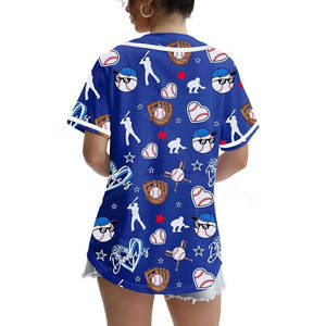 Ropa deportiva, camiseta de softbol superventas, camiseta de softbol de secado rápido, camiseta de softbol ajustada - Product Image 2