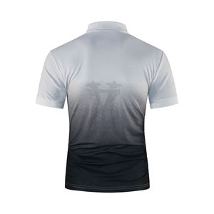 Golf à manches courtes pour hommes de haute qualité pour polos tissu tricoté à motif solide 220 grammes de poids Service OEM - Product Image 3