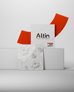 Azulejos de Cerámica de Porcelana Pulida con Patrón Floral de 24x24 Pulgadas, Superficie Brillante 3D S73, Azulejos de 600x600 mm para Sala de Estar y Dormitorio de Diseño - Product Image 1