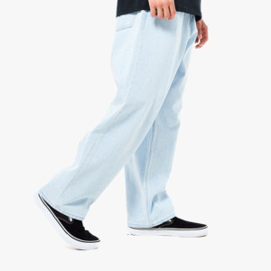 OEM Pantalon Cargo en Denim à Taille Moyenne et Coupe Droite de Haute Qualité pour Hommes, Décoration de Poches Surdimensionnée, Jeans Skinny Imprimés - Product Image 3