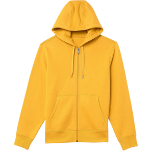 Top Quality 100% Cotton <b>Fleece</b> Pullover Breathable Comfortable HeavyGSM Top Selling <b>Men</b> Full Zipper <b>Hoodie</b> - Product Image 1