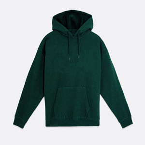 Factory Direct Wholesale 300gsm 80% Cotton Solid Regular Fit Classic Blank Pullover Hoodie Custom Logo Embroidery <b>Thermal</b> <b>Men</b> - Product Image 5