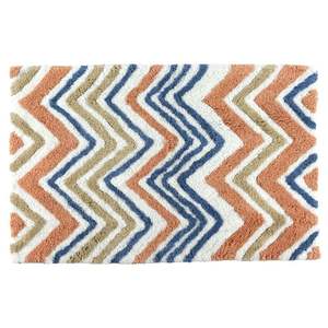 Alfombrillas de baño personalizadas modernas al por mayor alfombras de baño de diseño de secado rápido chenilla de algodón hechas a máquina con estilo moderno de color óxido por ITHL - Product Image 2