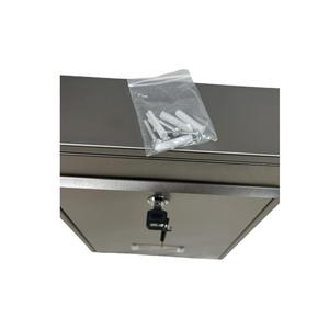 Có thể khó<span class=keywords><strong>a</strong></span> chống trộm treo tường thép không gỉ Hộp Thư bài hộp kim loại ngoài trời hộp thư với khó<span class=keywords><strong>a</strong></span> - Product Image 3