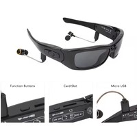 Lunettes Caméra 2025 HD 1080p pour Enregistrement Vidéo, Photos, Appels Audio et Sports de Plein Air – Lunettes Intelligentes