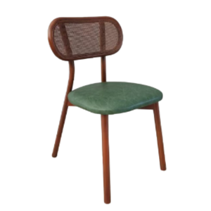 Sillones Reclinables para Sala de Estar, Estructura de Madera y Ratán, Cojín de Espuma Afelpada, Reclinación Manual, Diseño Moderno, Uso Doméstico, Precios al por Mayor - Product Image 1