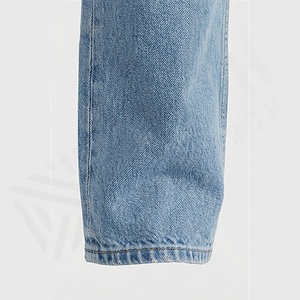 Jeans de Mezclilla Lavados para Hombre, Diseño Personalizado, 100% Algodón, Ajuste Delgado, Alta Calidad, Secado Rápido, Ligeros, Personalizables, para Invierno y Otoño - Product Image 6