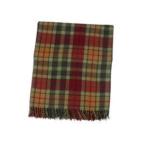 Manta de otoño Buchanan de diseño personalizado, mantas de lana de calidad suave premium disponibles para pedidos al por mayor - Product Image 3