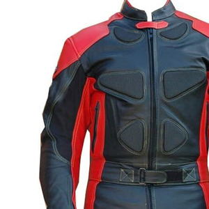 Combinaison de course moto fabriquée en usine, fabricant de vêtements de course moto, veste et pantalon en cuir véritable pour motard - Product Image 5