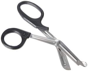 Ciseaux à bandage à manche en plastique manuel, ensemble d'instruments chirurgicaux en acier inoxydable, 3,5 à 7,5 pouces (8,75 à 19 cm), usage médical, CE - Product Image 5