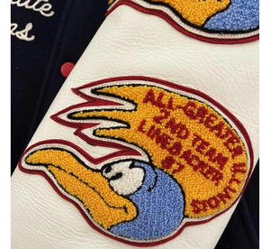 High Street en laine personnalisée Veste Letterman universitaire imperméable pour hommes OEM - Product Image 6