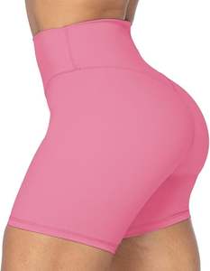 Short de motard taille haute personnalisé pour les femmes prix de gros sans couture Squat Proof Butt Lifting Gym Yoga Workout Shorts Pattern - Product Image 2