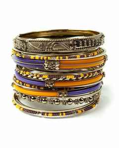 Bracelets élégants en laiton et résine: bijoux tendance pour les amateurs de mode - Product Image 2