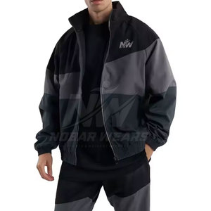 Conjuntos de Chaqueta Cortavientos para Hombre, Chaqueta Deportiva y Pantalones a Juego, Ropa Deportiva para Correr y Actividades al Aire Libre - Product Image 3