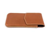 Vente en gros de housse de téléphone en cuir véritable housse de sac portable étui de téléphone fait à la main bandoulière bandoulière étui de téléphone