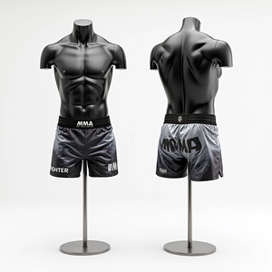 MMA Wear Pantalones cortos de lucha MMA con estampado personalizado con pantalones cortos sublimados para No Gi Jiu Jitsu Kimono de Jiu Jitsu Equipo de entrenamiento - Product Image 1