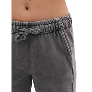 Pantalon décontracté pour femme, taille haute, jambes larges, élégant, confortable, respirant, tissé, 100% coton, longueur mi-longue, coupe régulière - Product Image 4