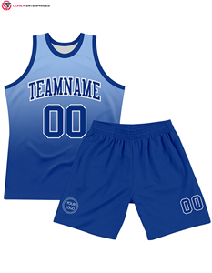 Maillot de basket-ball personnalisé Concevez votre propre vêtement de basket-ball Sublimation jeunesse pour homme et femme uniforme de basket-ball réversible - Product Image 2