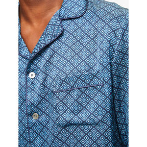 ชุดนอนผ้าไหมซาตินสำหรับผู้ชาย, ชุดนอนแฟชั่นแขนยาวชุดนอนฤดูหนาว - Product Image 5