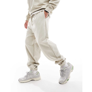 Pantalon de survêtement d'hiver éponge Jogger pour hommes pantalon de survêtement en tissu épais de style baggy avec poche latérale élastique pour hommes - Product Image 1