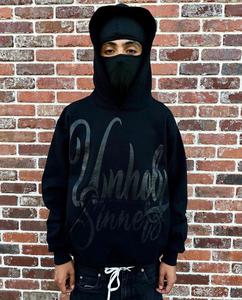 Échantillon gratuit OEM Sweat-shirt pour hommes 100% coton vierge sérigraphie bouffante oversize pulls à capuche - Product Image 5