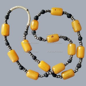2023 été populaire coloré résine époxy bijoux étanche océan collier émail blanc collier de perles pour les femmes - Product Image 4