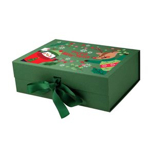 กล่องของขวัญขนาดใหญ่หรูหราขนาด11x8x4นิ้วพร้อมฝาแม่เหล็กสำหรับของขวัญประกอบด้วยการ์ดริบบิ้น - Product Image 3