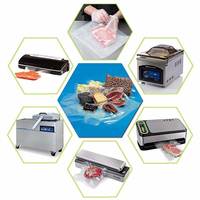Sacs sous vide pour chambre de mise sous vide, impression gravure de sécurité, matériau de qualité alimentaire, taille personnalisée, compression pour stockage