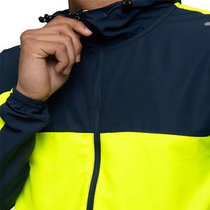 Chaqueta cortavientos con logotipo personalizado para hombre y ropa de calle impermeable, chaqueta cortavientos de nailon ligera con forro de primavera - Product Image 6