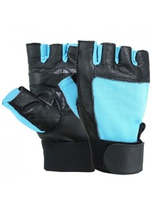 Gants de fitness d'entraînement avec logo personnalisé Gants de gymnastique en néoprène et cuir pour le sport pour l'haltérophilie - Product Image 4