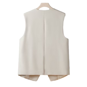D1201ME07 all'ingrosso popolare fodera monopetto senza maniche gilet da <span class=keywords><strong>donna</strong></span> Top Suit girovita Sehe Fashion - Product Image 6