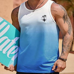 Débardeur à sublimation OEM sur mesure pour hommes, poids léger tendance, qualité supérieure et tarif bon marché - Product Image 4