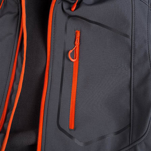 Fabricants de vestes softshell en toile personnalisées avec logo, imperméables, coupe-vent pour hommes, design personnalisable - Product Image 4