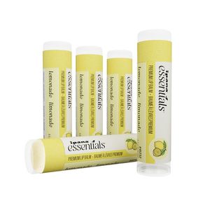 Bálsamo Labial Personalizado OEM con Etiqueta Privada, Sabor Limonada, Natural con Vitamina E, Producto de Belleza y Cuidado Personal, Paquete de 5 - Product Image 1