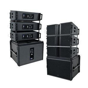 ลดราคาสุดพิเศษ ระบบลำโพงไลน์อาร์เรย์แบบซับวูฟเฟอร์คู่ ขนาด 10 นิ้ว พร้อมเพาเวอร์แอมป์ครบชุด - Product Image 1