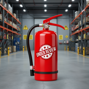 Extincteur à poudre sèche sur roues de 150 kg de haute qualité fabriqué en Italie, modèle 18158-52 MED EN 1866-1 PED certifié - Product Image 3