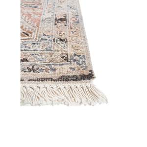 Alfombra de Lana Viscaya Ivory Anudada a Mano, Lana Afgana de 10 mm de Grosor, Estilo Tabriz, Rectangular con Medallón, para Sala de Estar y Dormitorio - EA-7123 - Product Image 4